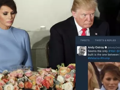 Melania Trump Liked A Shady Tweet About Donald Trump, People Think It's Silent Cry For Help
