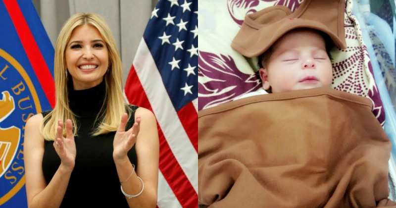 Saudi Man Names His Newborn After Ivanka Trump In Honour Of The US 