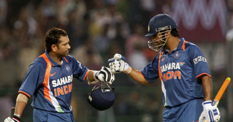 13 Years Ago, MS Dhoni Almost Unintentionally Prevented Sachin ...