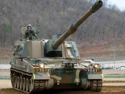 K9 artillery