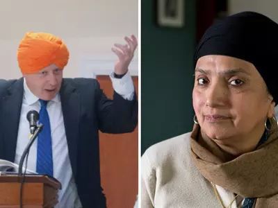 Boris Johnson and Sikh Women