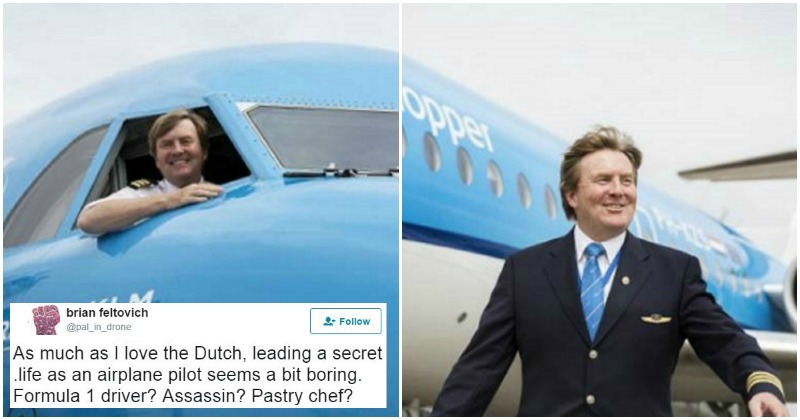 Dutch King Opens Up About His Secret Life Reveals He Was Working As A Pilot For 21 Years 