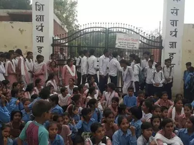 students in Kadarpur village of Gurugram