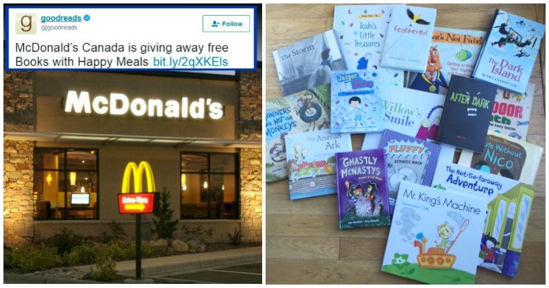 A Happy Meal, Indeed! McDonald's Canada Is Giving Away Books For Free ...