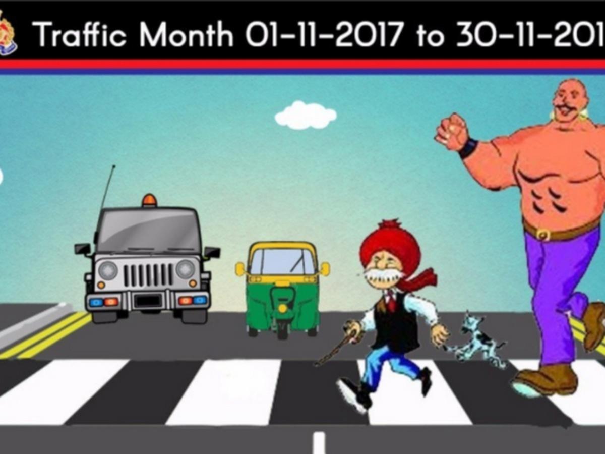 Now, UP Police Ups Social Media Game With Creative Chacha Chaudhary & Sabu  Road Safety Posters