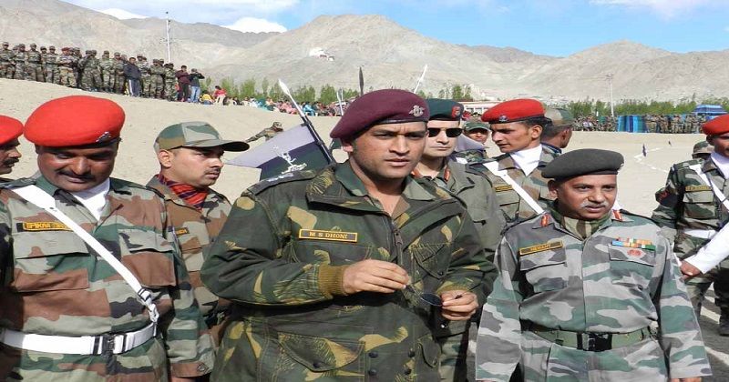 MS Dhoni Continues To Win Hearts In Jammu And Kashmir As He Appears At ...