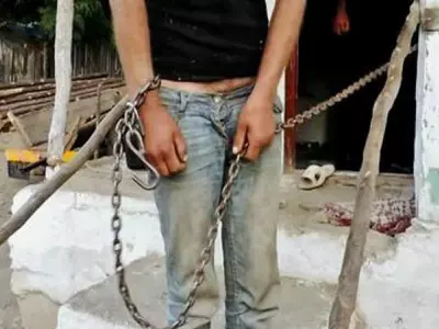 Disabled man kept chained for 22 years Representational Image