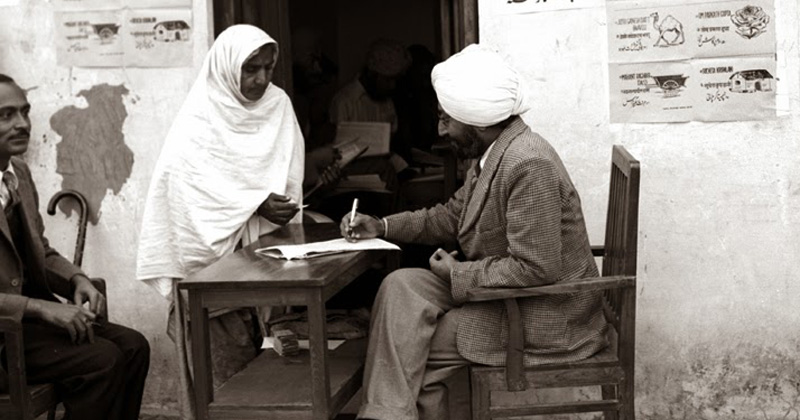 13 Pictures That Show How Indians Had Voted In First General Election ...