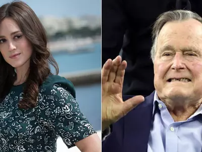 Heather Lind accuses ex-US President George H W Bush of sexual assault