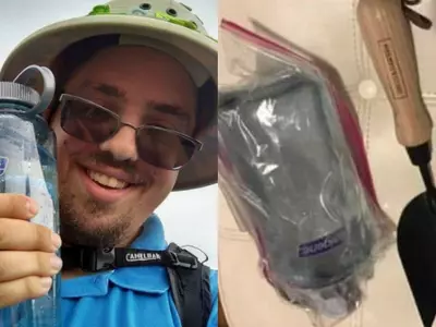 Man Buries A Bottle Of Vodka At Festival Venue, Digs It Up Later When The Event Starts