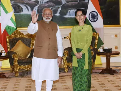 Modi and Aung San