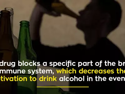 Drug that helps prevent bingeing in alcohol at night