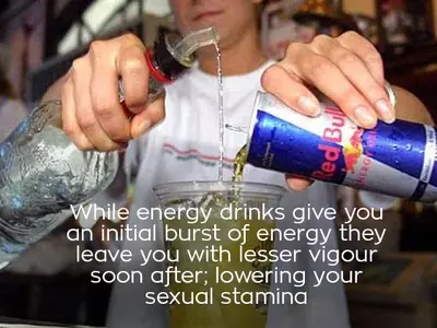 Don't mix energy drinks with alcohol