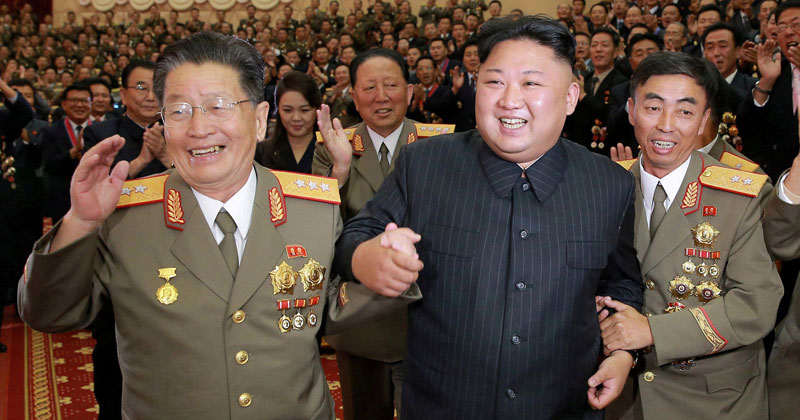 North Korea's Kim Jong-Un Throws A Party To Celebrate The Success Of ...