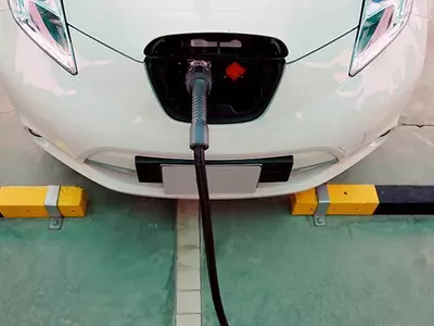Electric car charging india