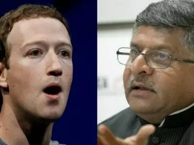 facebook ceo mark zuckerberg and ravi shankar prasad