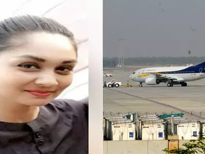 Jet air hostess Mitanshi Vaidya