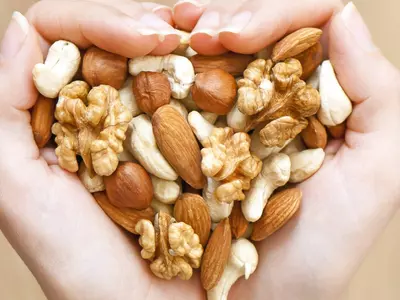 Large Amounts Of Protein From Nuts And Seeds Reduces The Risk Of Heart Diseases By 40 Percent