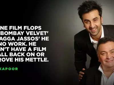 Rishi Kapoor and Ranbir Kapoor.
