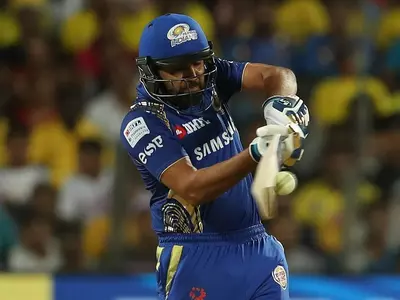 Rohit Sharma made 56 not out in 33 balls