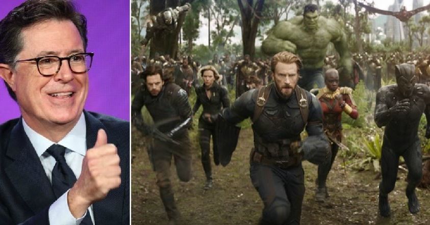 For Stephen Colbert, The Best Way To Prevent Infinity War Spoilers Is