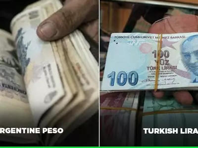 4 Argentine Peso Turkish Lira