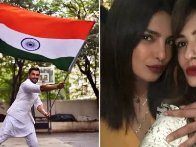 Bollywood Celebs Wish 'Happy Independence Day', PC Flaunts Her Engagement Ring & More From Ent