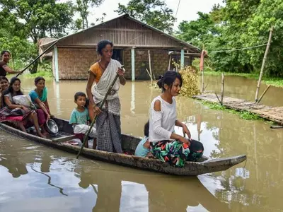 China Issues Flood Warning In Brahmaputra