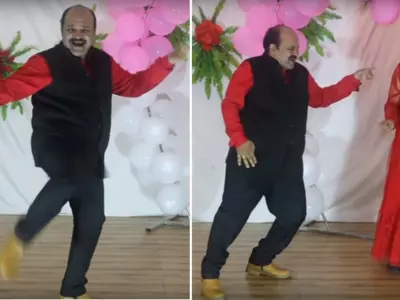 Dancing Uncle Is Back With Another Stunning Performance, This Time On Mithun’s Song ‘Julie Julie’
