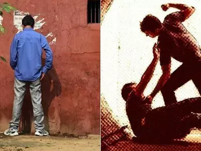 delhi man Urinating In Open In Delhi