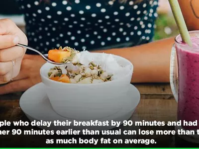 Eating Your Breakfast Late And Your Dinner Early Might Be The Trick To Cut Body Fat Significantly