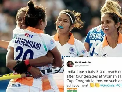 India are in the women's hockey world cup quarters