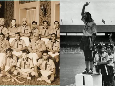 India won hockey gold at the 1948 Olympics