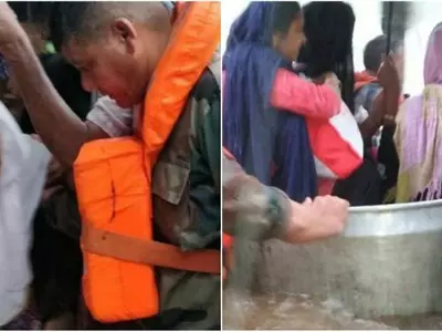 Indian Army, Kerala Floods, Indian People, Families, Children, Women