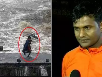 NDRF Man Rescues Child