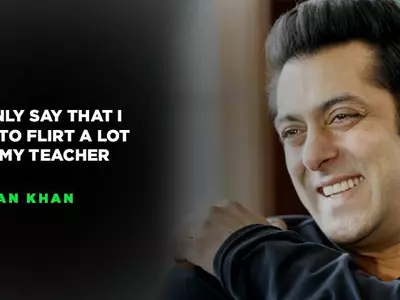 Salman Khan Used To flirt A Lot With His School Teacher, He Once Dropped Her Home On Bicycle