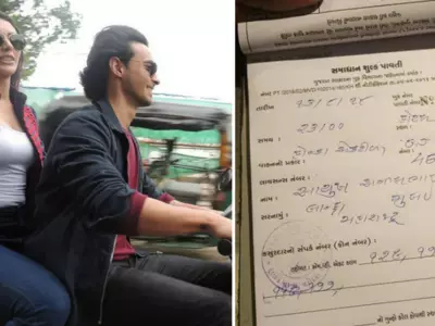 Salman Khan’s Brother-In-Law Aayush Sharma Fined For Riding Bike Without Helmet