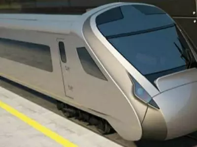 Semi high speed train, Make In India, Train 18, trial test, September