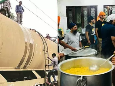Train With 15 Lakh Litres Of Drinking Water, Temple Treasury & Khalsa Aid Reach Kerala To Help Victi