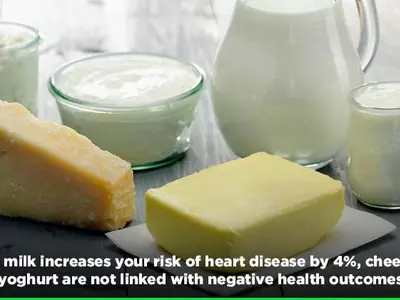 Unlike Milk, Cheese And Yoghurt Do Not Pose Any Risk To Your Heart Health Or Your Lifespan