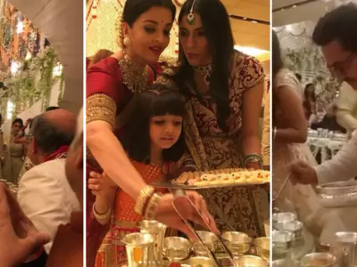 Abhishek Bachchan Explains Why Celebs Served Food At Isha Ambani-Anand Parimal’s Wedding