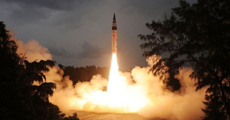 India Successfully Test-Fires Nuclear-Capable Agni-IV Missile With ...