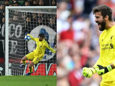 Alisson pulled off a great save