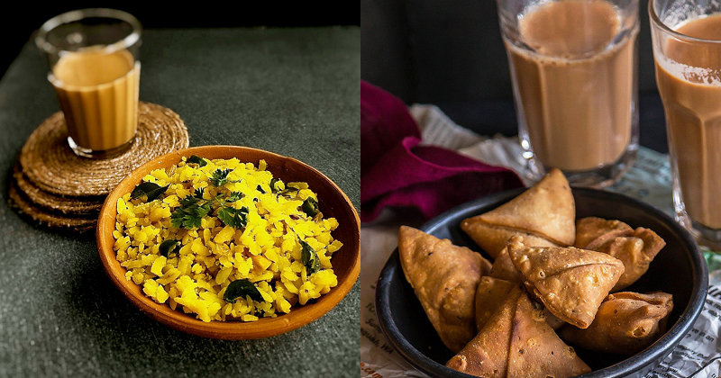 Just 13 Visually Appetizing Pictures Of Chai & Desi Breakfast Combinations!