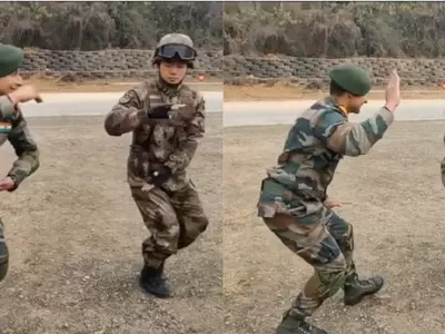 Chinese Soldier, Indian Army Soldier