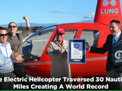 Electric Helicopter, Electric Vehicle, Electric Drivetrain, Helicopter, World Record, Tier 1 Enginee