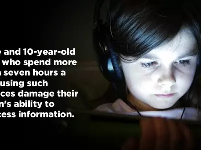 Excessive Screen Time Can Change The Brain Structure Of Kids’