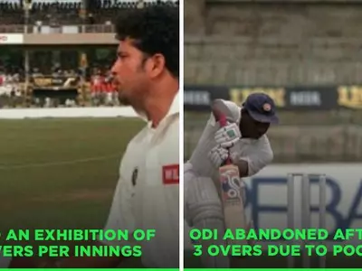 India and Sri Lanka played an exhibition match