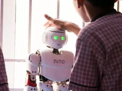 meet nino, india's first educational robot made in bangalore