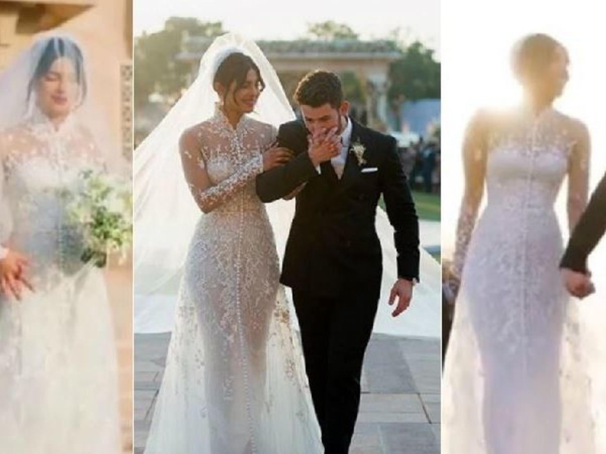 Priyanka Chopra's wedding dress featured over 2M sequins